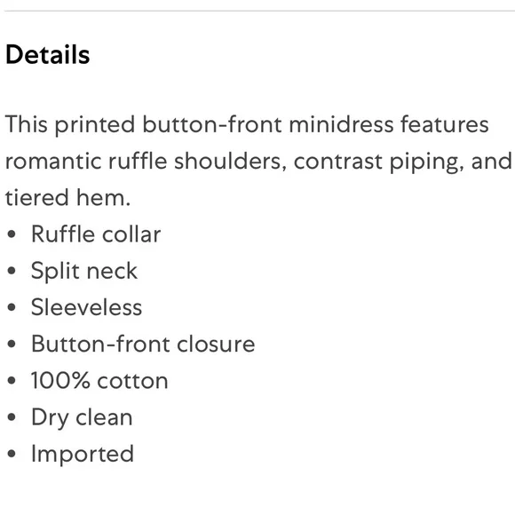 VERONICA BEARD Amoura boho Floral mini dress 2 - Picture 13 of 13